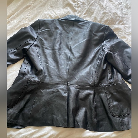 Leather zara jacket - Picture 4 of 7